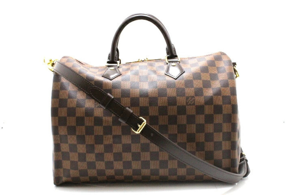LOUIS VUITTON Speedy Bandouliere Handbag Damier